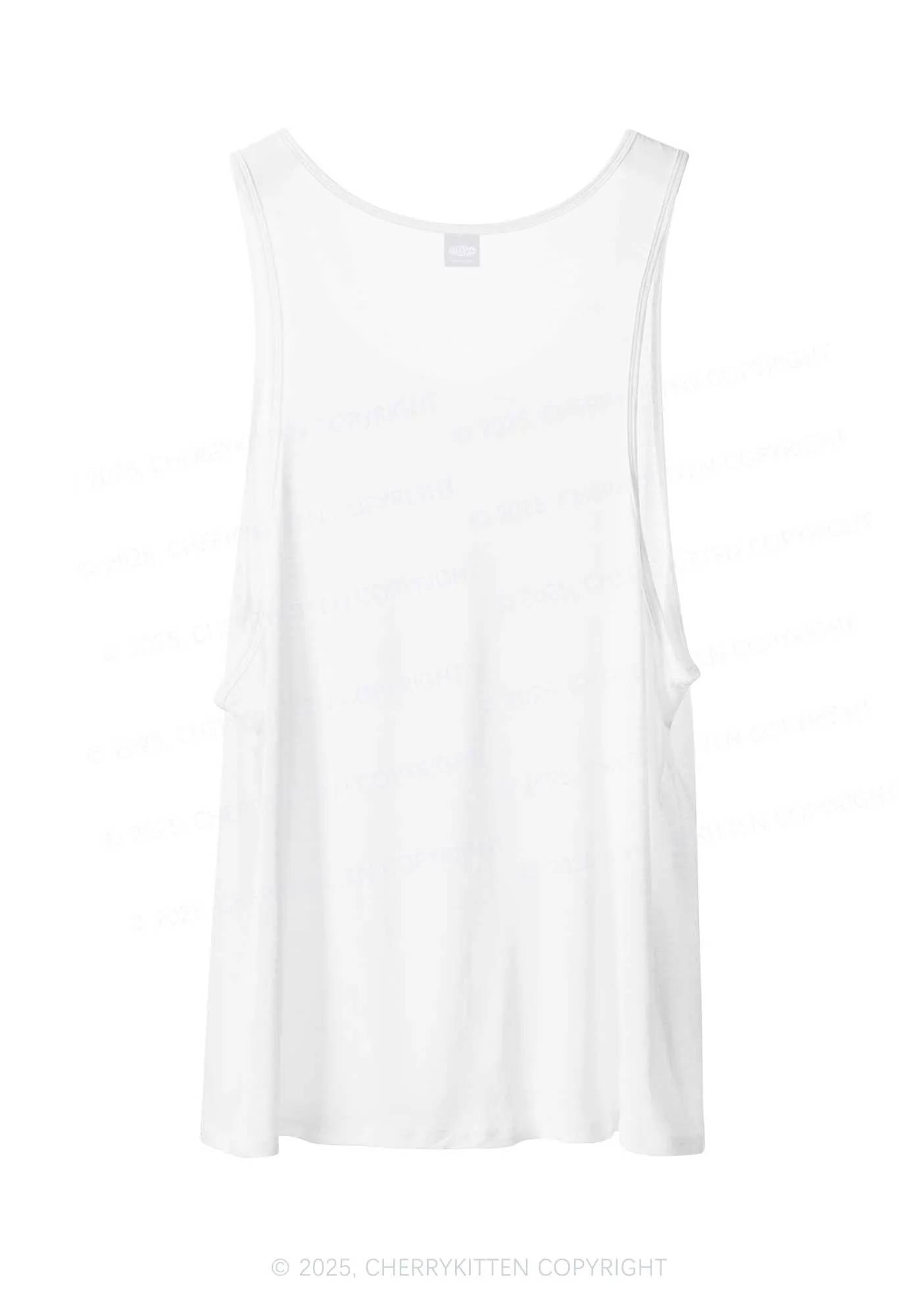 Bi Shy And Ready To Cry Pride Y2K Sheer Boyfriend Tank Cherrykitten