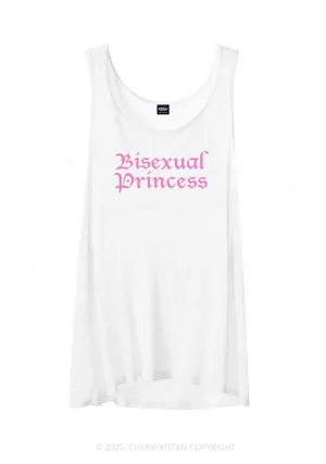 Bisexual Princess Pride Y2K Sheer Boyfriend Tank Cherrykitten