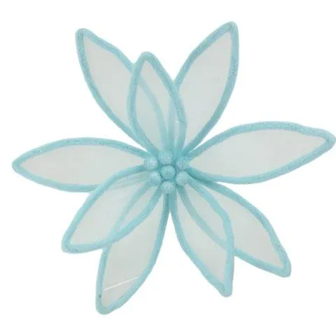 Blue Sheer Flower