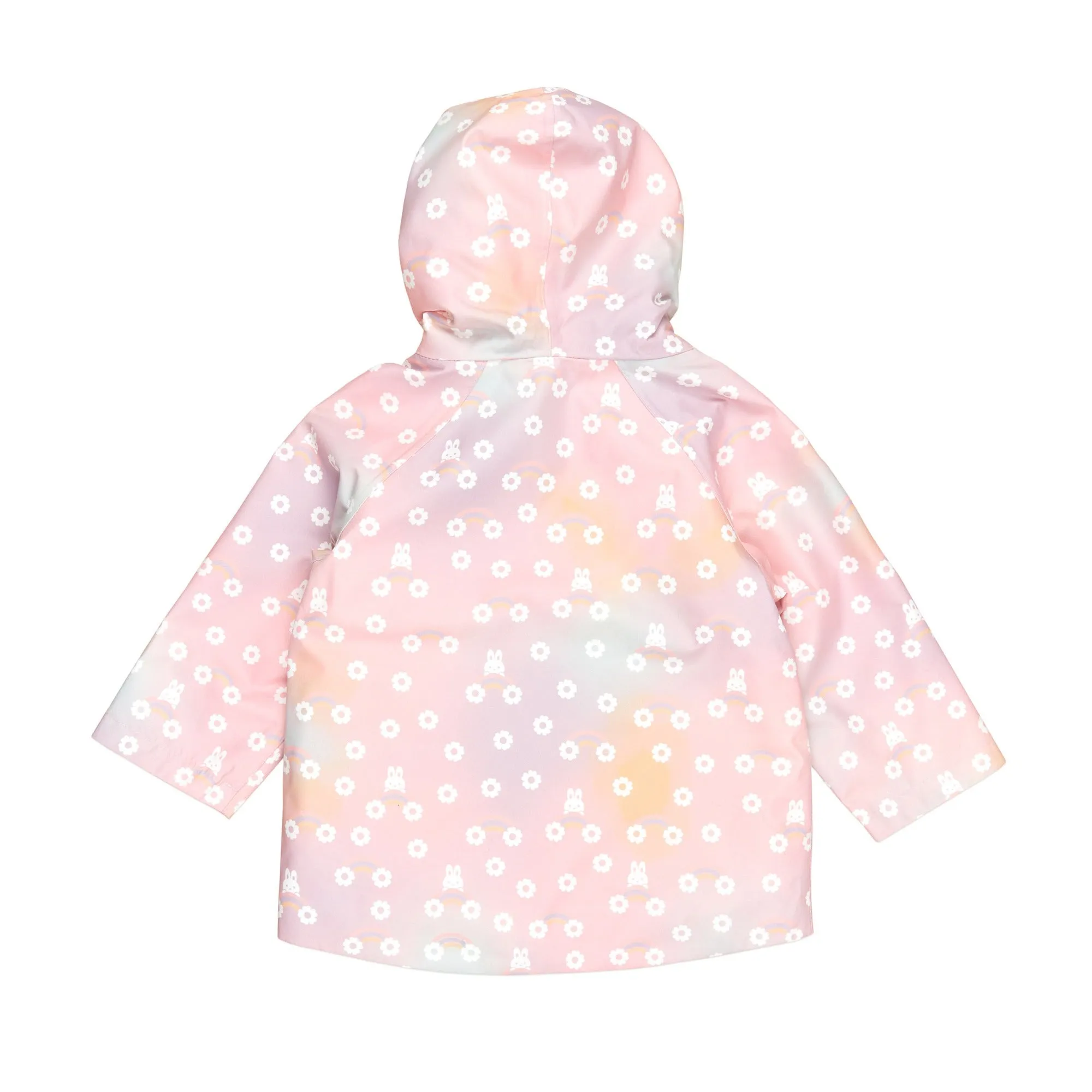 Huxbaby Bunny Raincoat - Rainbow