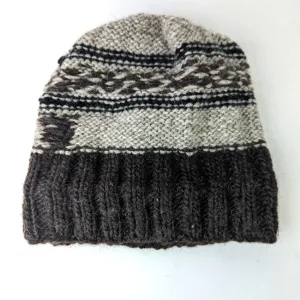 Knit Snow Hat OS