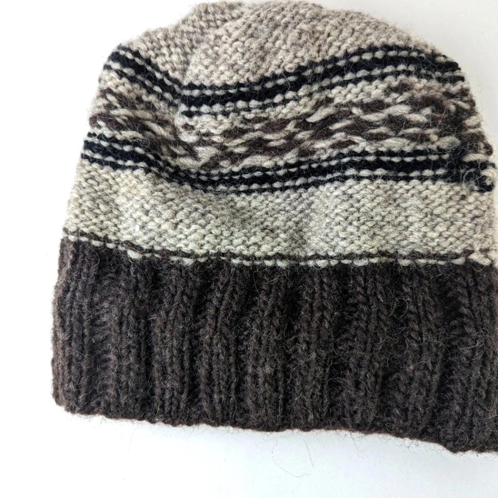 Knit Snow Hat OS
