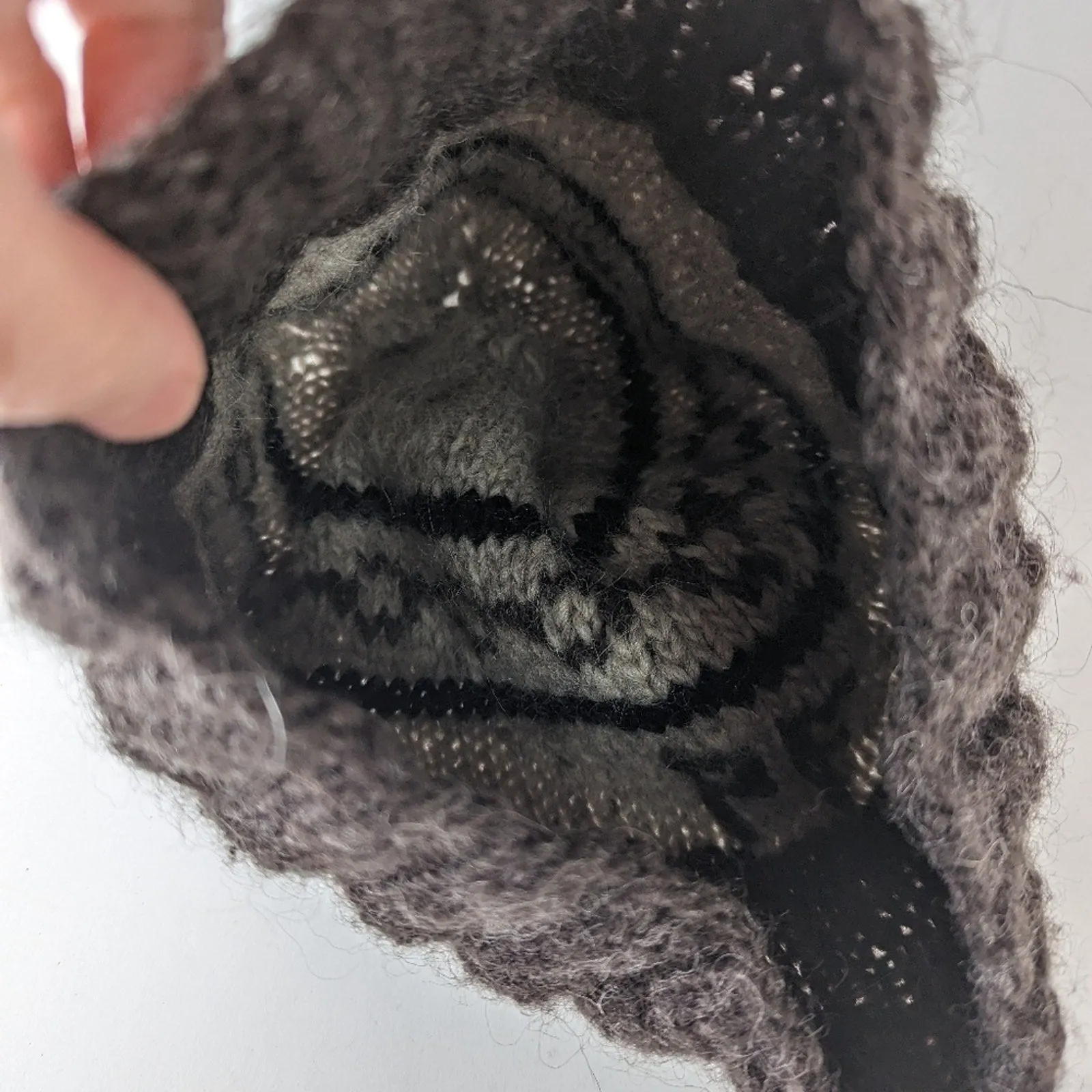 Knit Snow Hat OS