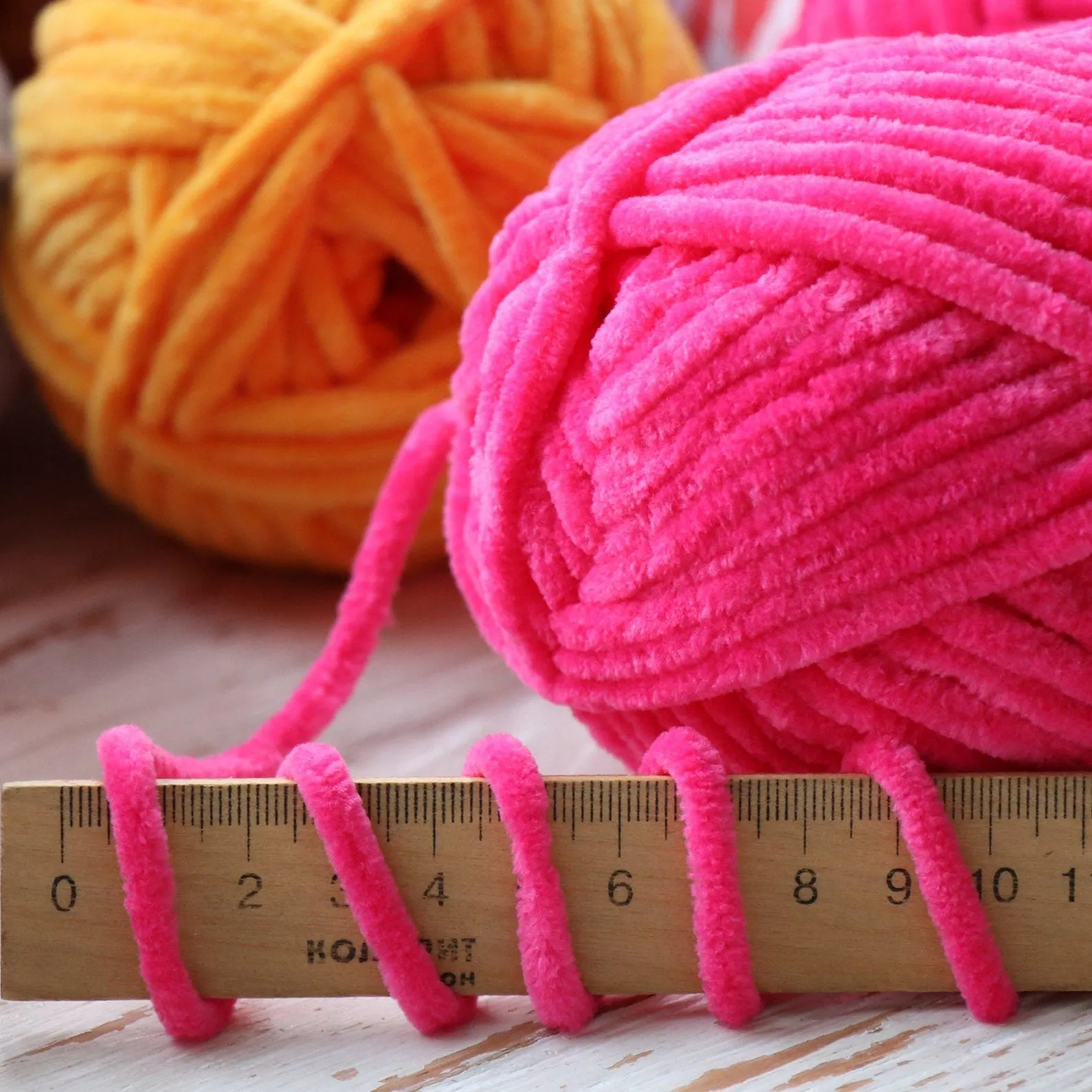 Premium Yarns Baby Love, 34 Colors, Chunky Chenille Yarn, 1.7 oz / 65.7 yards