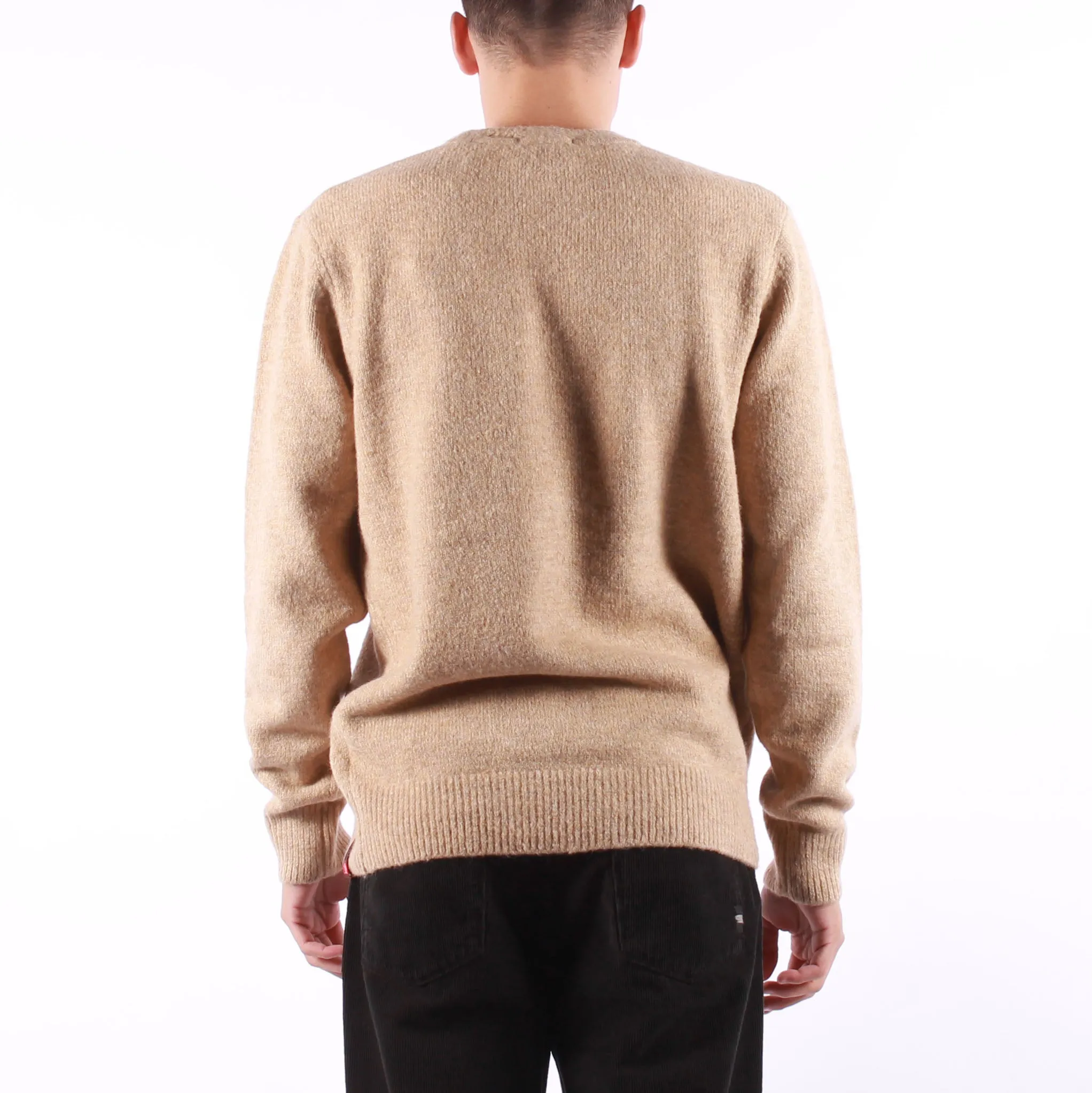 Scotch and Soda - Man Knit Crewneck Pull - 0610 Sand Melange