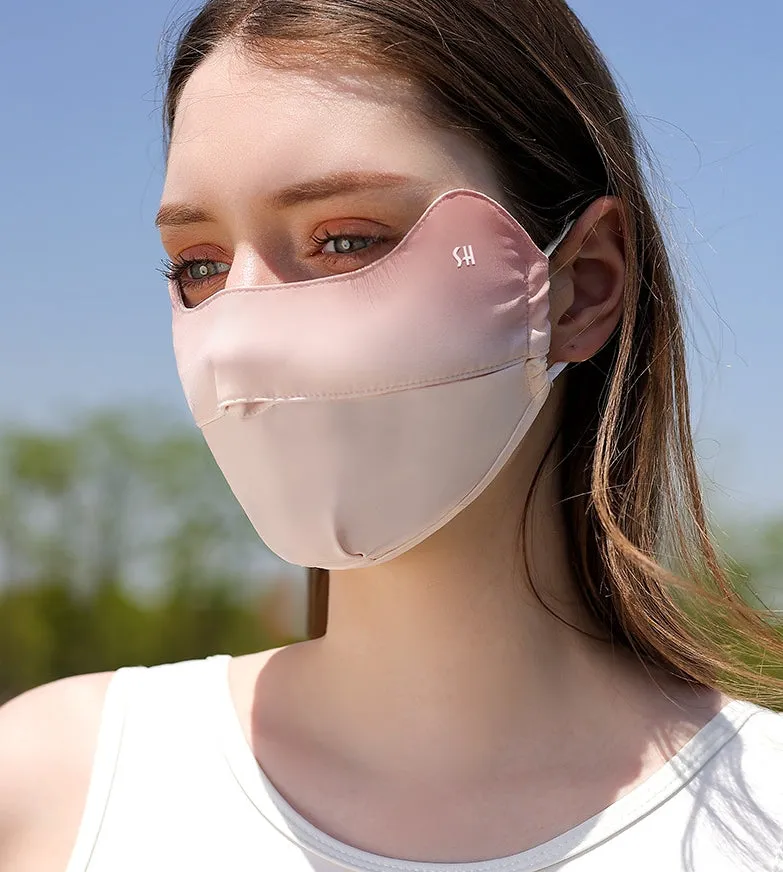 Summer Cooling Gradient UV Protection Face Mask