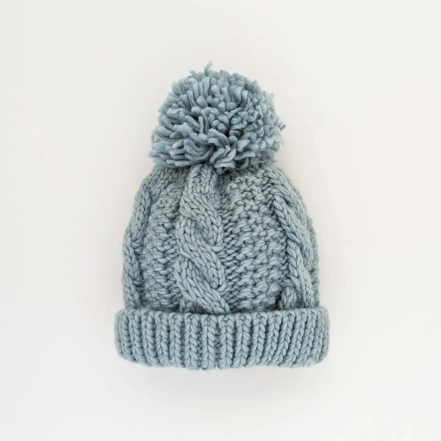 Surf Blue Pom Pom Hat