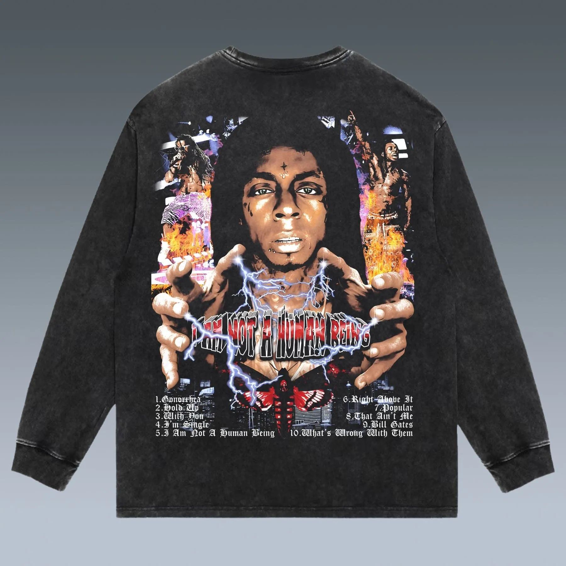 VINTAGE LONG SLEEVE TEE | LIL WAYNE 3.19