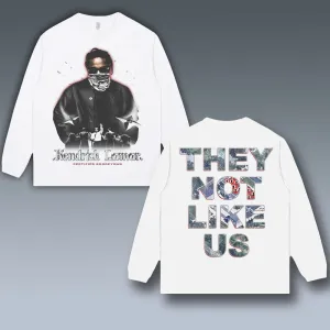 VINTAGE LONG SLEEVE TEE | NOT LIKE US- KENDRICK LAMAR