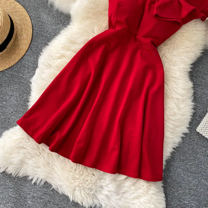 Vivien One Shoulder Mini Dress